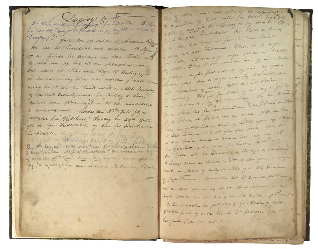 Hans Johan Johnsens dagbok 1898