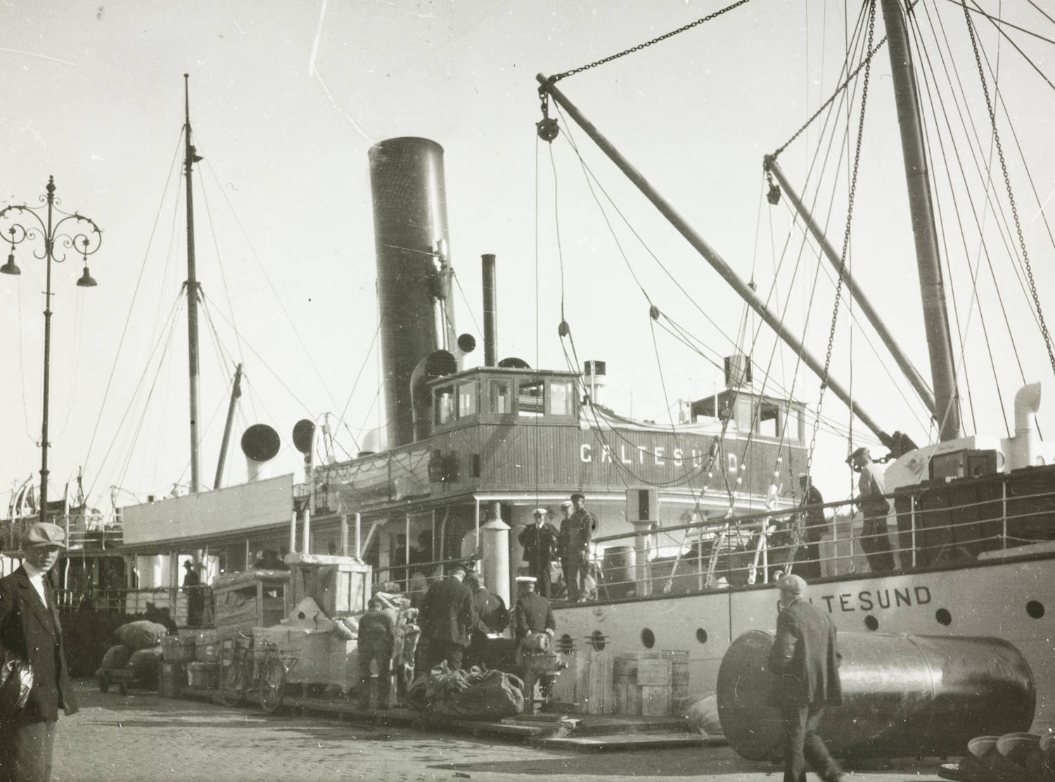 D/S "Galtesund" i Kragerø 1922