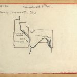 Kart over Minneapolis og St. Paul - Album fra Sanford Junior High School i Minneapolis til Myra skole 1952