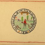 Minnesotas segl - Album fra Sanford Junior High School i Minneapolis til Myra skole 1952