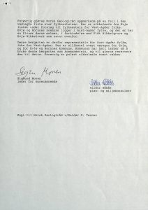 Høringsuttalelse om valg av fylkesstein for Aust-Agder fra Evje og Hornnes kommune 03.12.1993 s. 2
