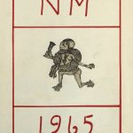 Elevhefte over NM på skøyter 1965 forside