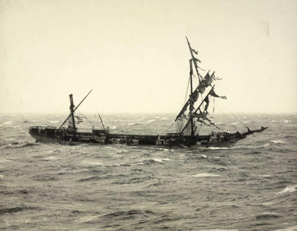 "Skaregrøm" i Atlanterhavet desember 1926