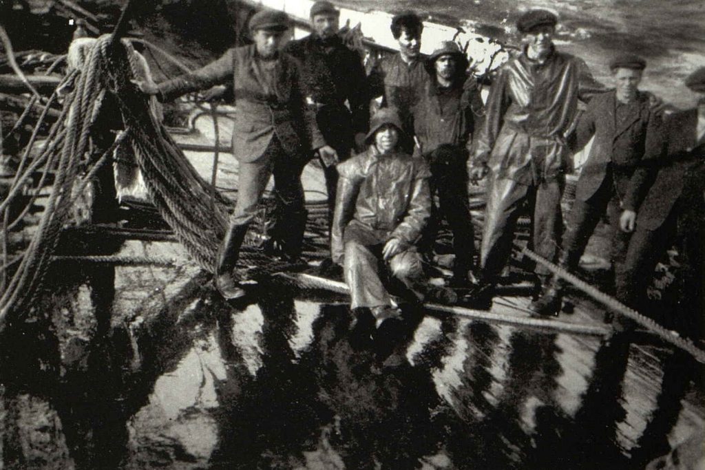 Om bord i "Skaregrøm" under uværet i Atlanterhavet 1926