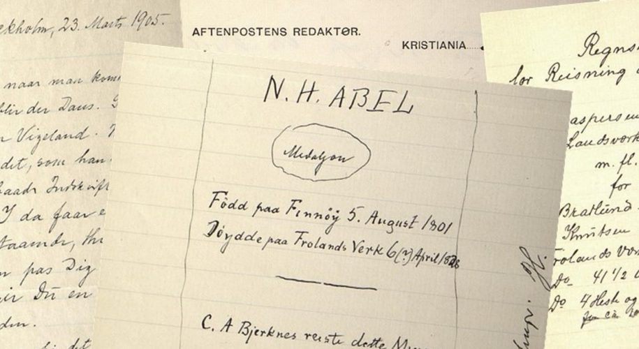 Brev vedrørende Abels bauta