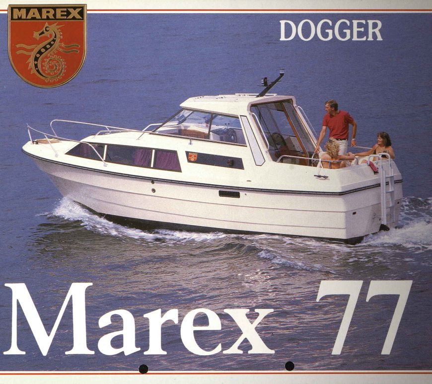 Brosjyre for Marex 77 fra rundt 1992 s. 1