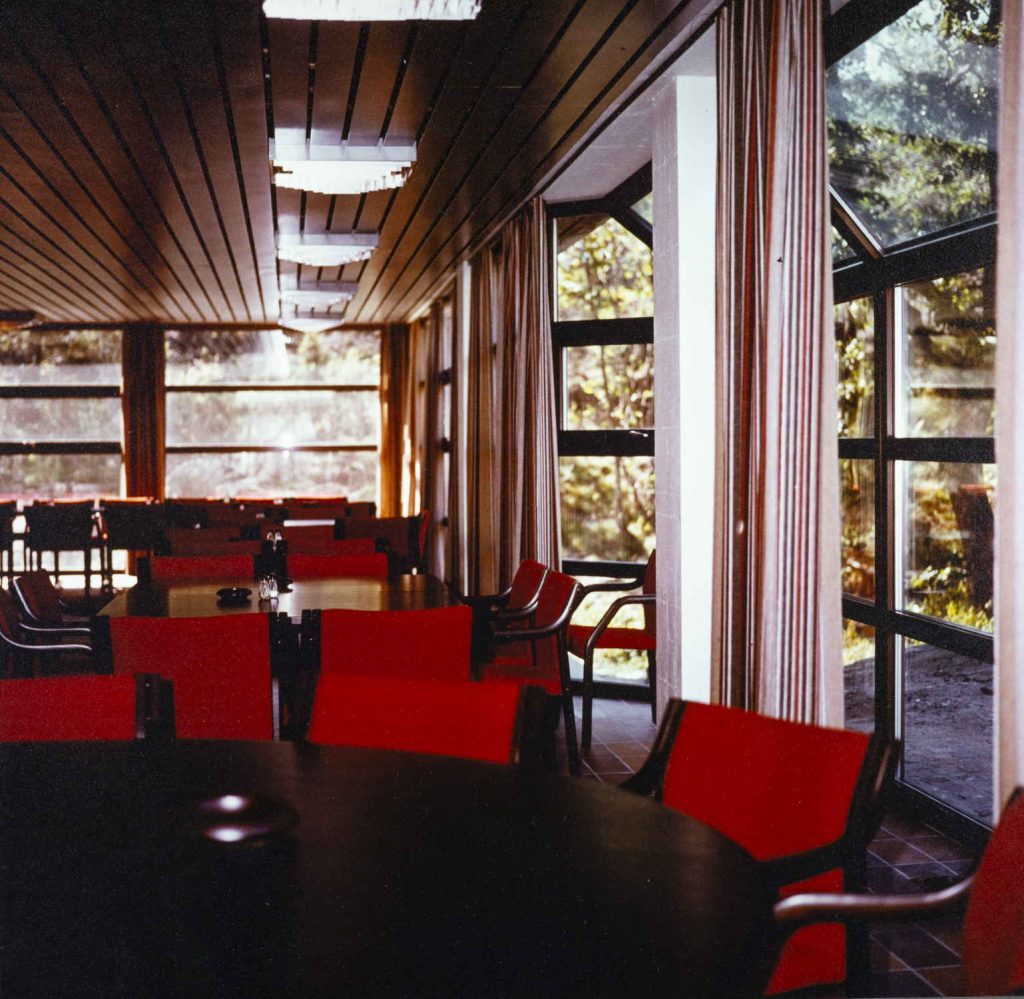 Kantinen i fylkeshuset i Arendal 1977