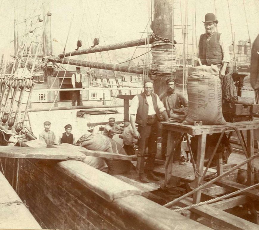 "Lom" under lasting i Bristol sommeren 1893