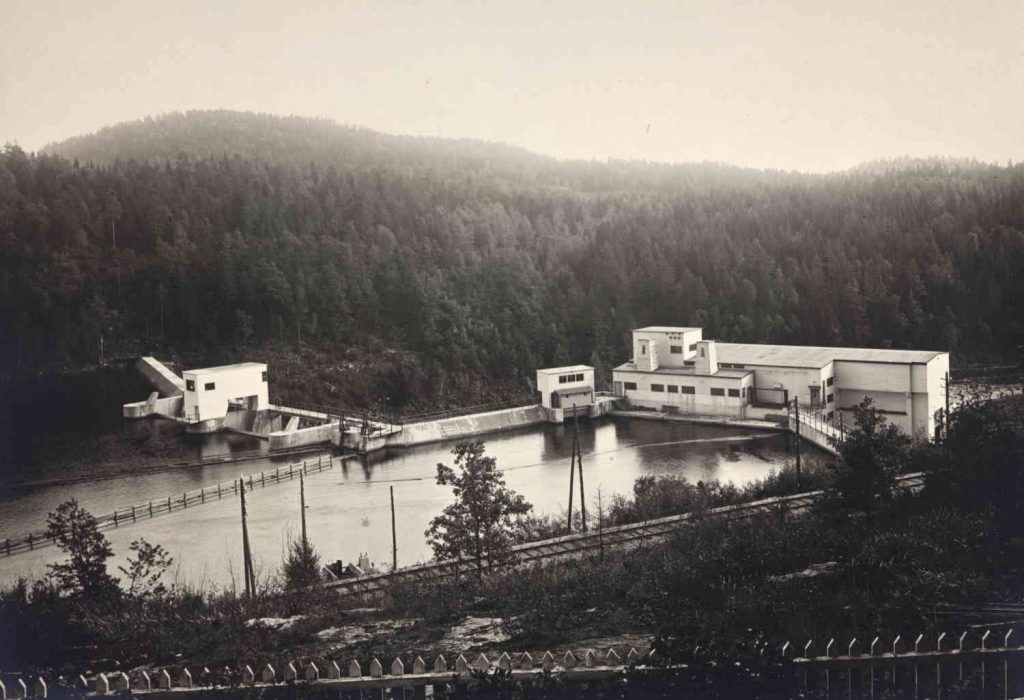 Evenstad kraftstasjon 1939