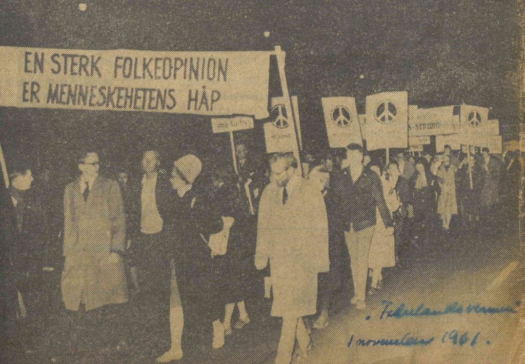 Faksimile Fædrelandsvennen 1961