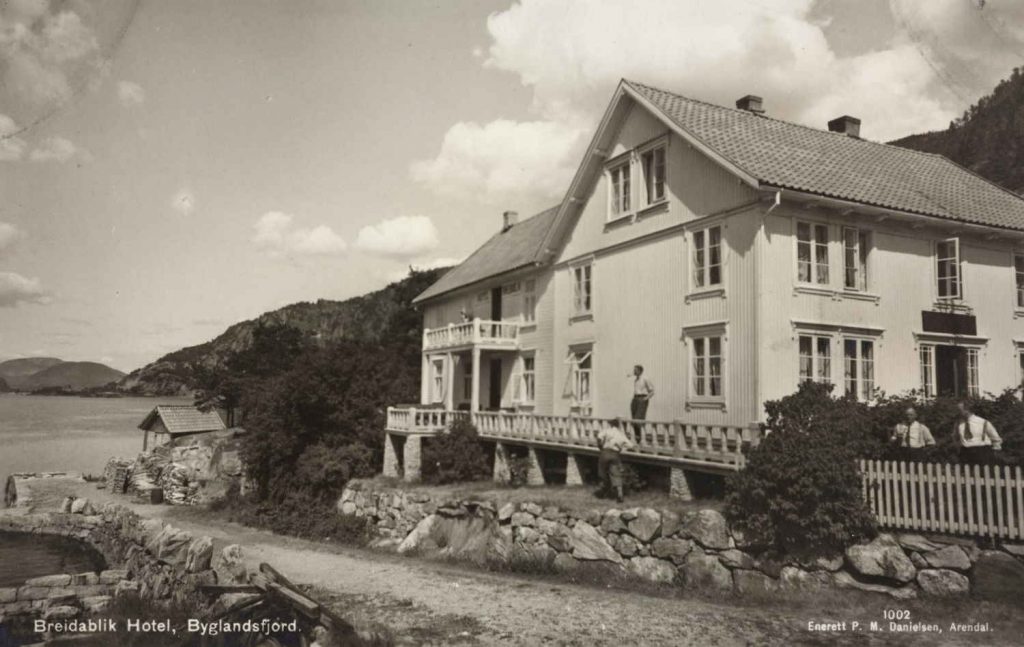 Hotel Breidablik rundt 1940