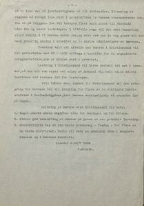 Avskrift av Aust-Agder bærlags uttalelse 18.07.1938 s. 2
