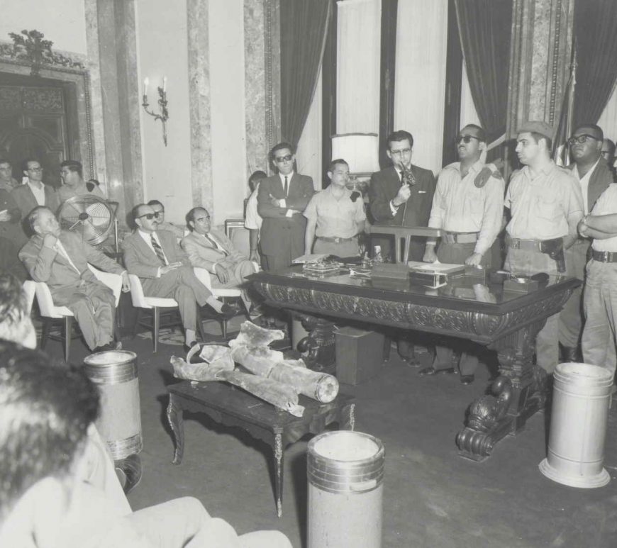 Møte i utenriksministeriet i Havanna 15.04.1961
