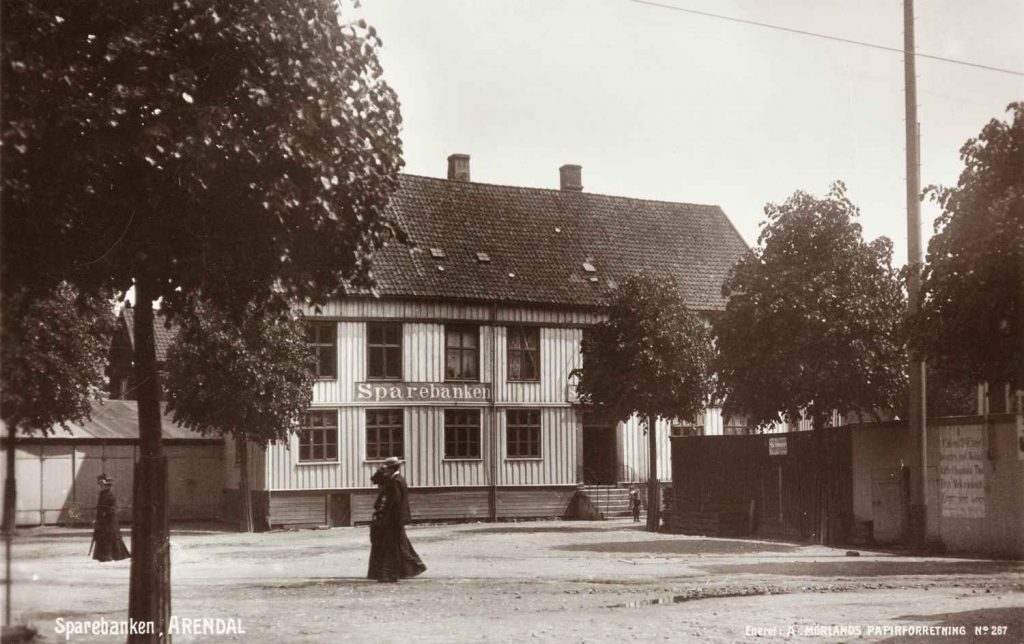 Sparebanken i Arendal etablert i 1889