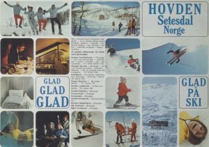 Brosjyre for Hovden rundt 1980 bakside