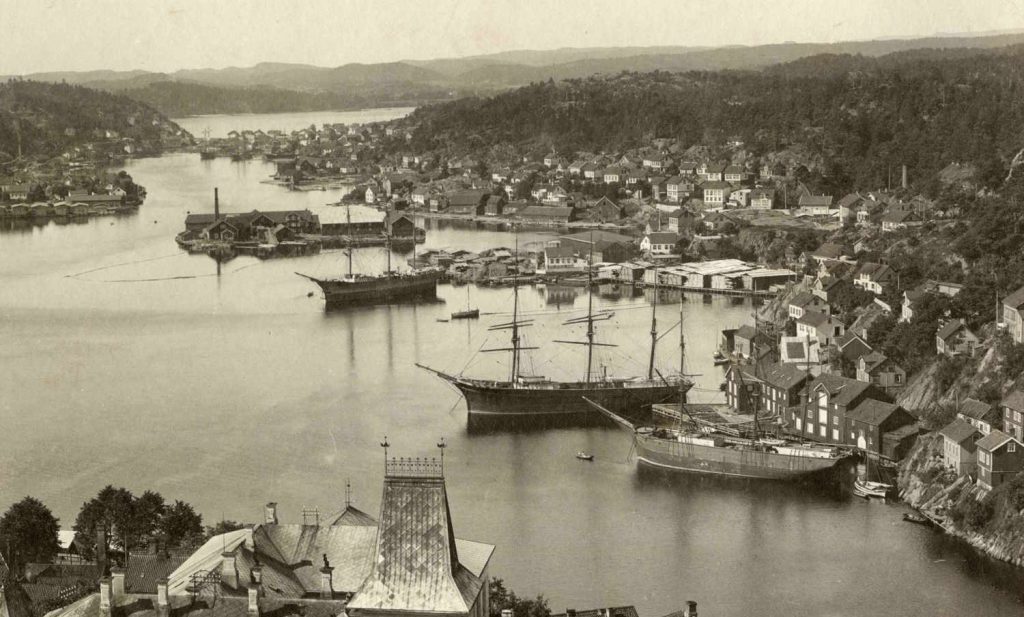 Arendal i 1880-årene