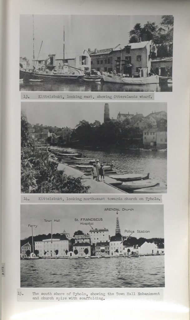 Britisk etterretningsrapport Arendal Port and Town ISTD 1944 s. 63
