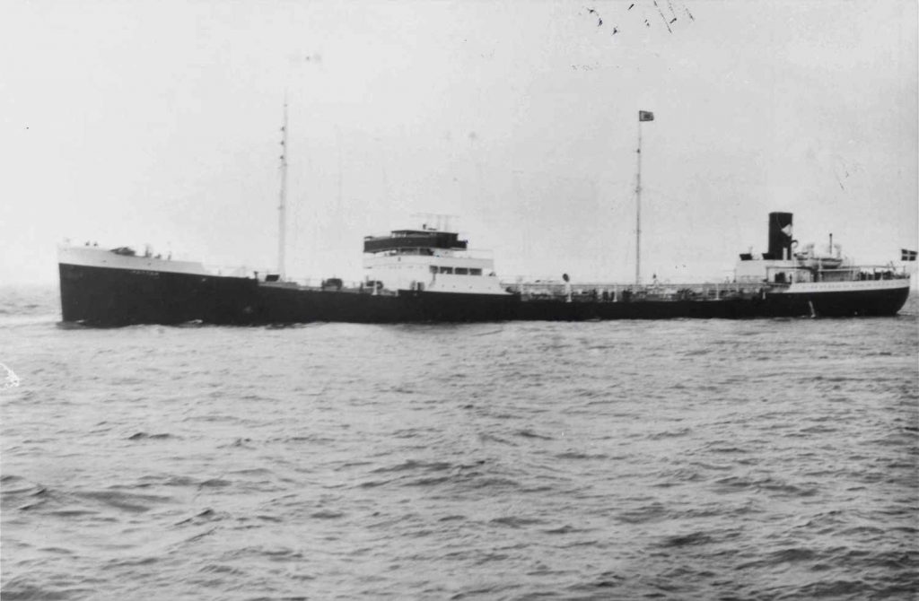 Motortankeren "Petter" under prøvekjøring 20.06.1935