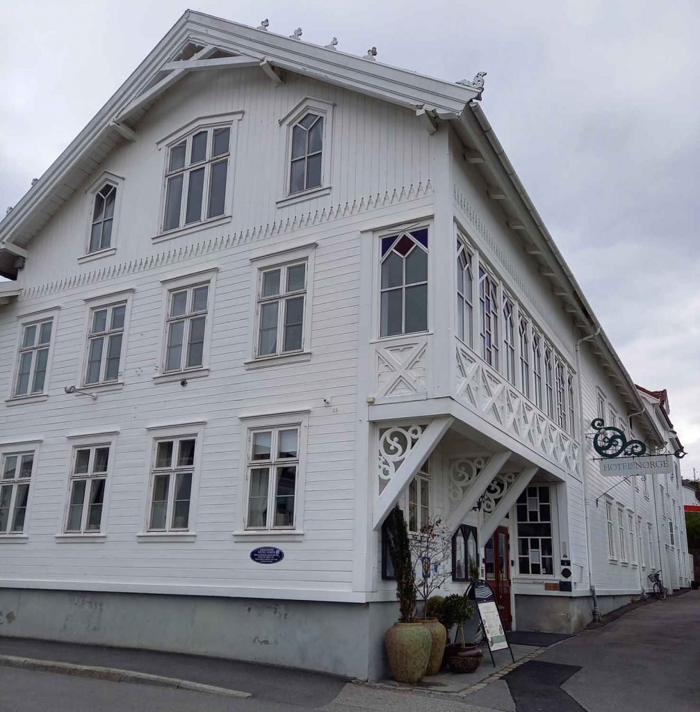 Hotel Norge i Lillesand 2023. Foto: Yngve Schulstad Kristensen