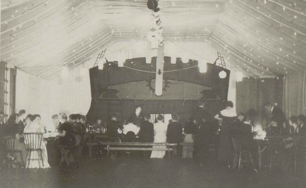 Julegilde i Gymnastikklokalet i Tvedestrand 06.01.1935