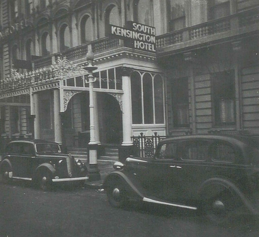 South Kensington Hotel rundt 1940