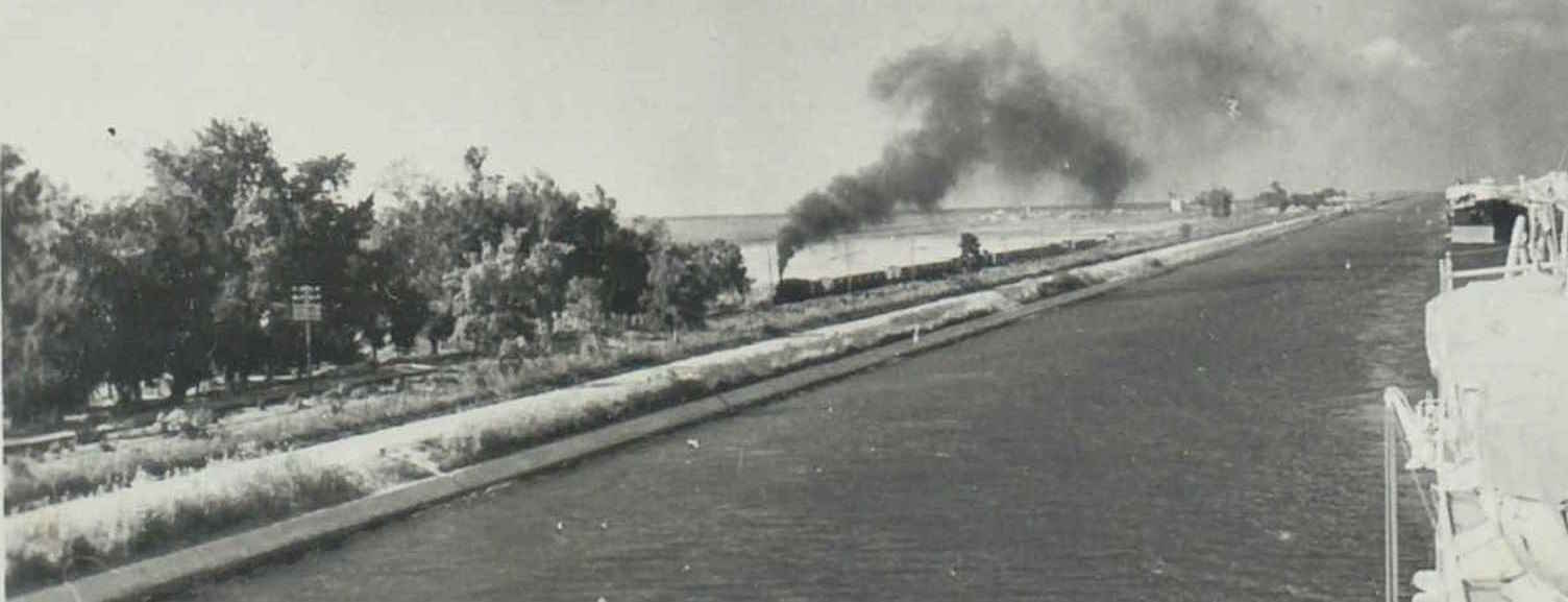 Suezkanalen rundt 1950 utsnitt