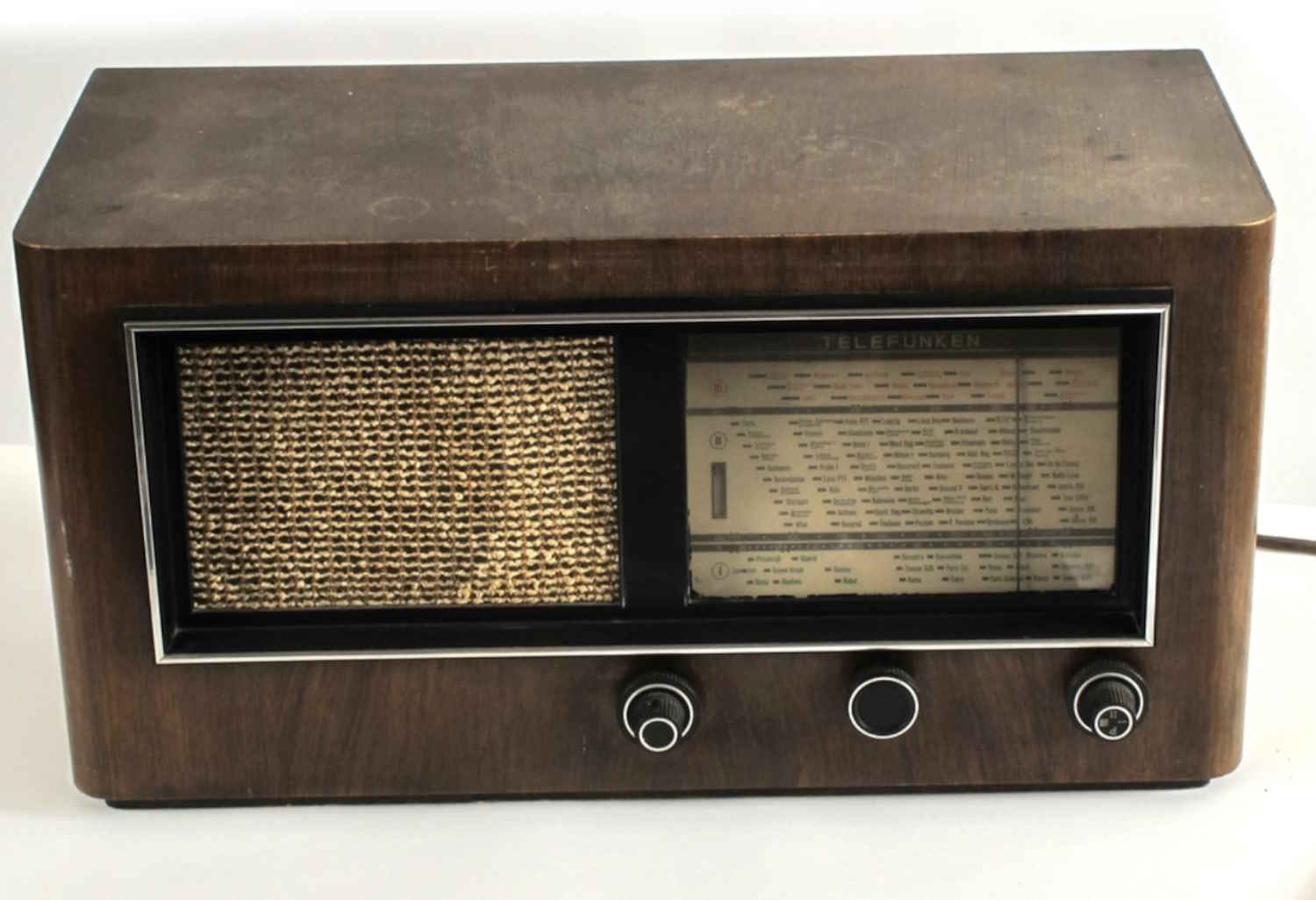 Telefunken radio fra rundt 1940. AAM.25375
