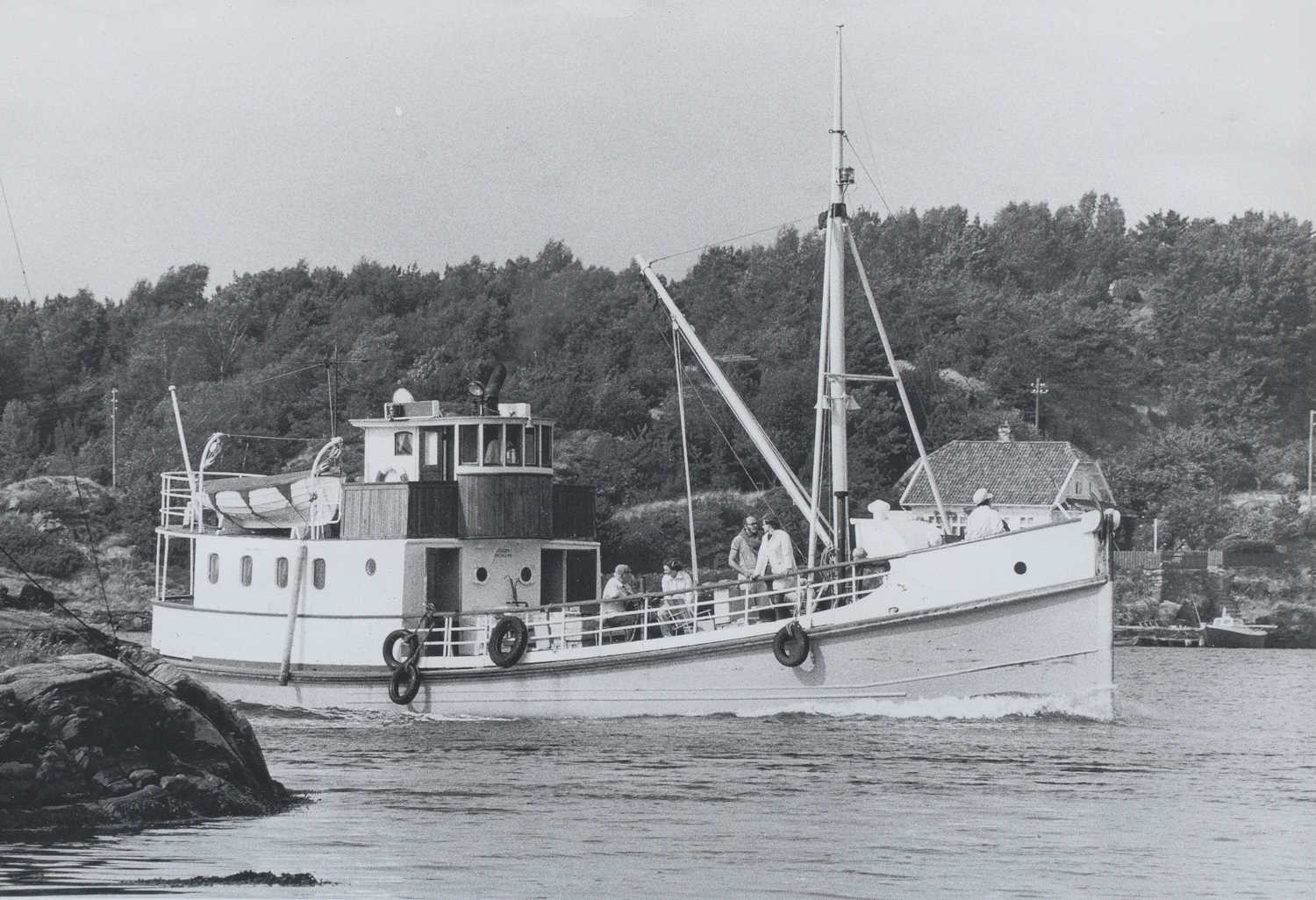 "Øya II" 1973. Foto: Fædrelandsvennen