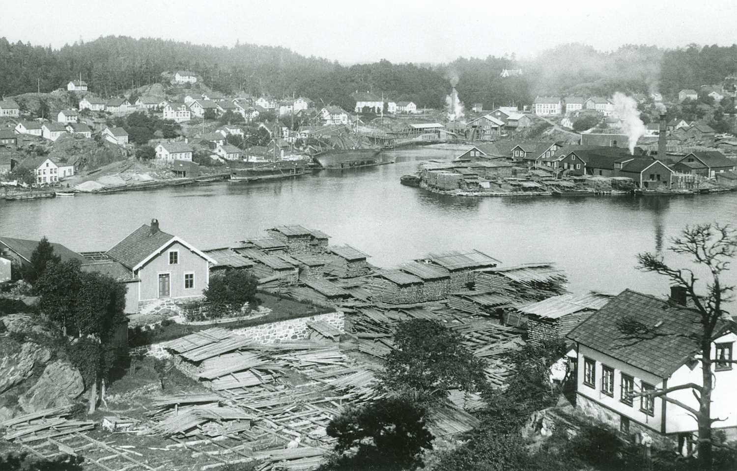 Terneholmen 1904. Foto: Lövfold