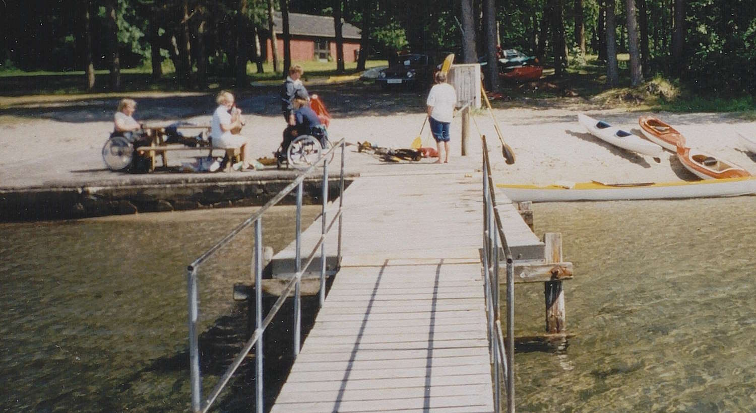 Idrettsleir for funksjonshemmede på Hove