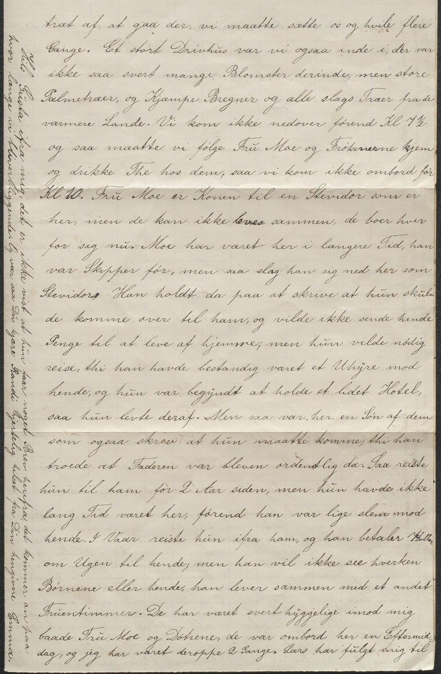 Brev fra Emma Skjulestad til Randi Skjulestad Philadelphia 16.06.1884 s. 3