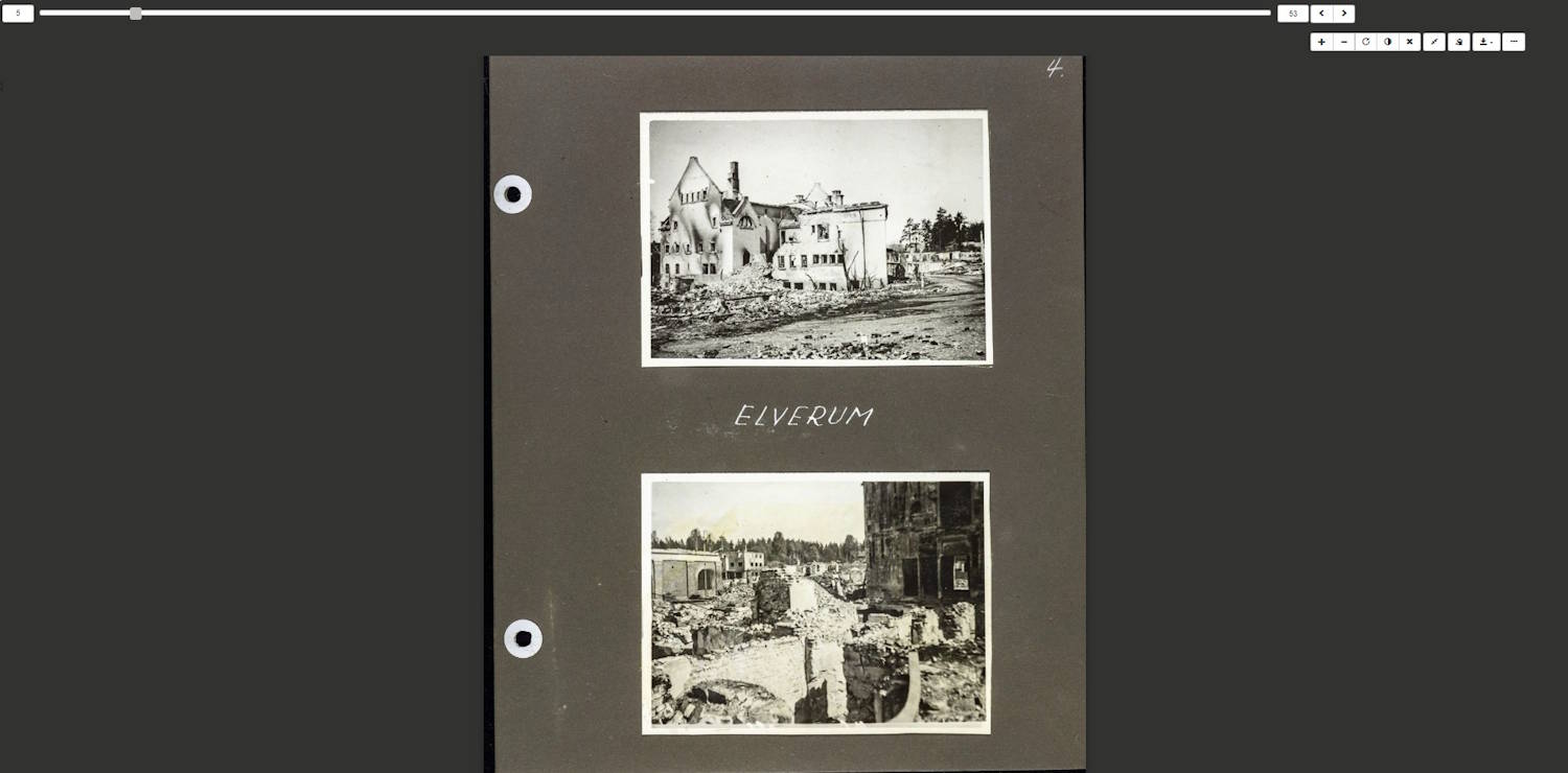 Ingolf Loddens album på Digitalarkivet