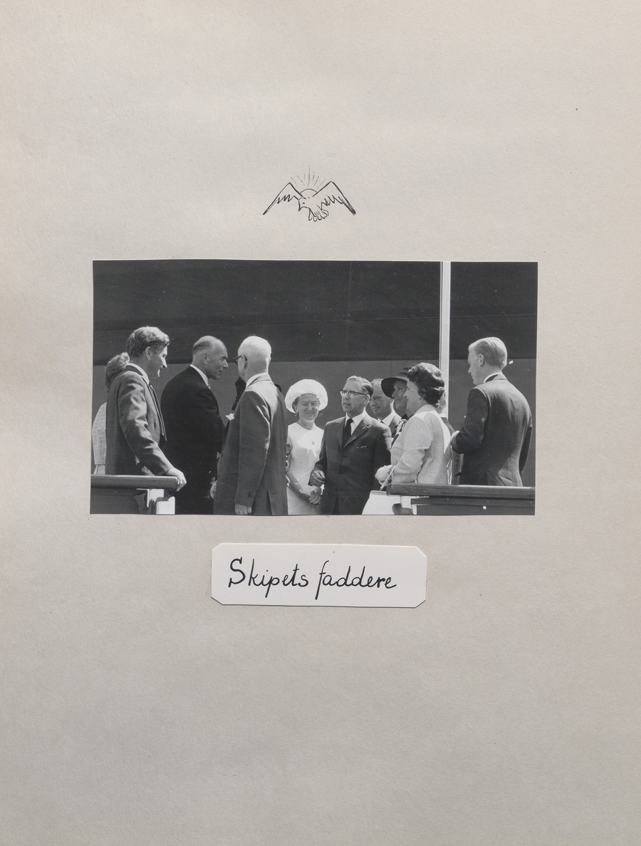 Fotoalbum fra skipsdåpen til M/T "Credo" 11. juli 1968 s. 9