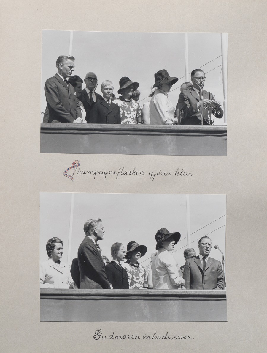 Fotoalbum fra skipsdåpen til M/T "Credo" 11. juli 1968 s. 10
