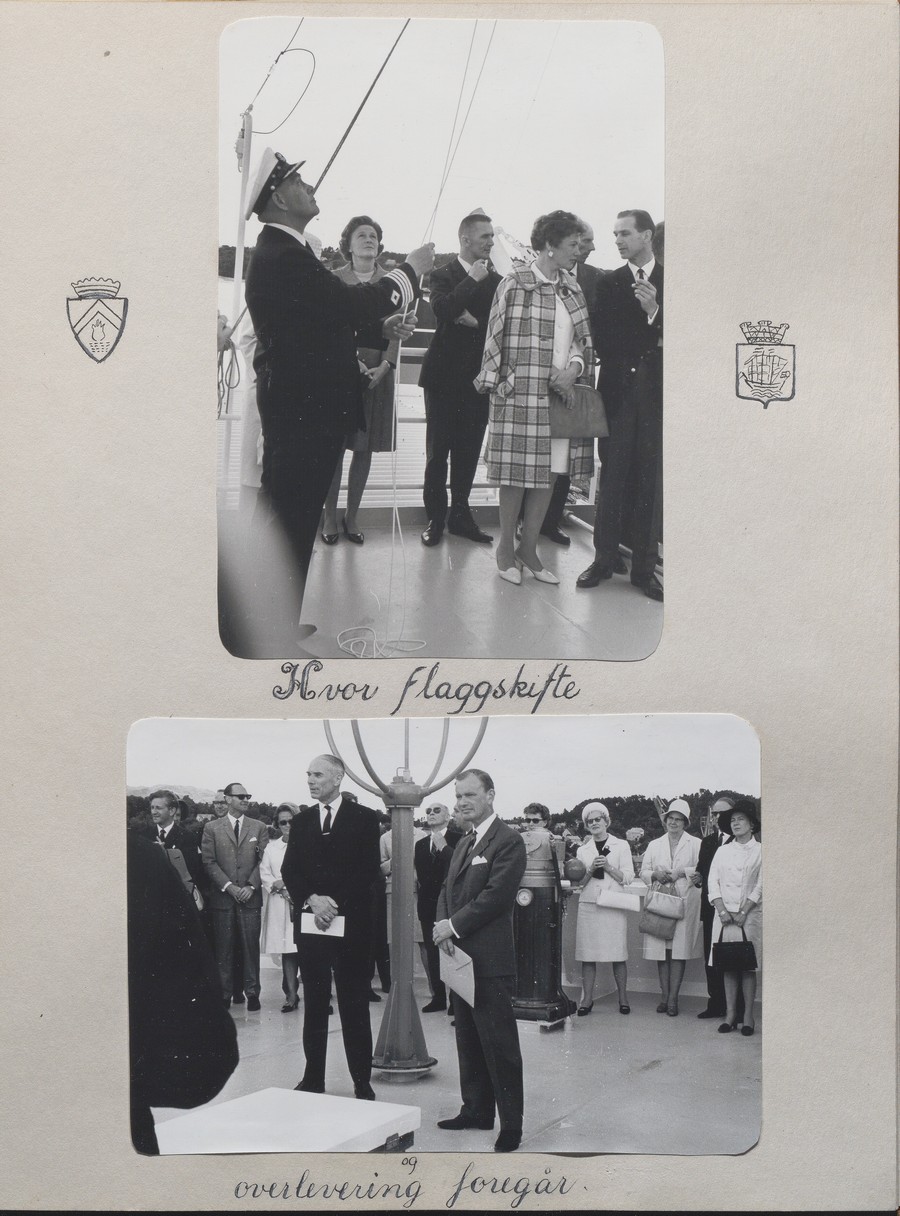 Fotoalbum fra skipsdåpen til M/T "Credo" 11. juli 1968 s. 16