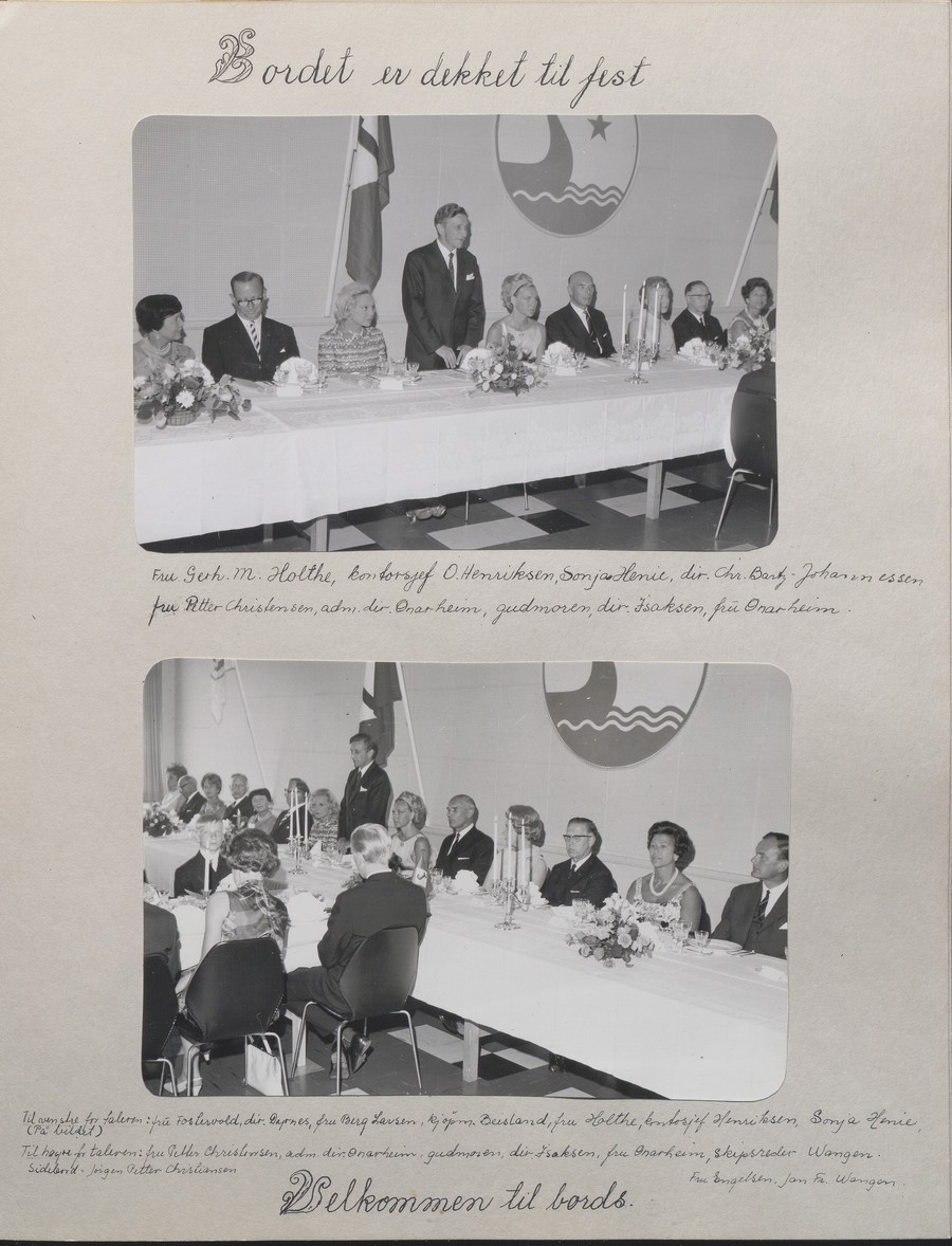 Fotoalbum fra skipsdåpen til M/T "Credo" 11. juli 1968 s. 17