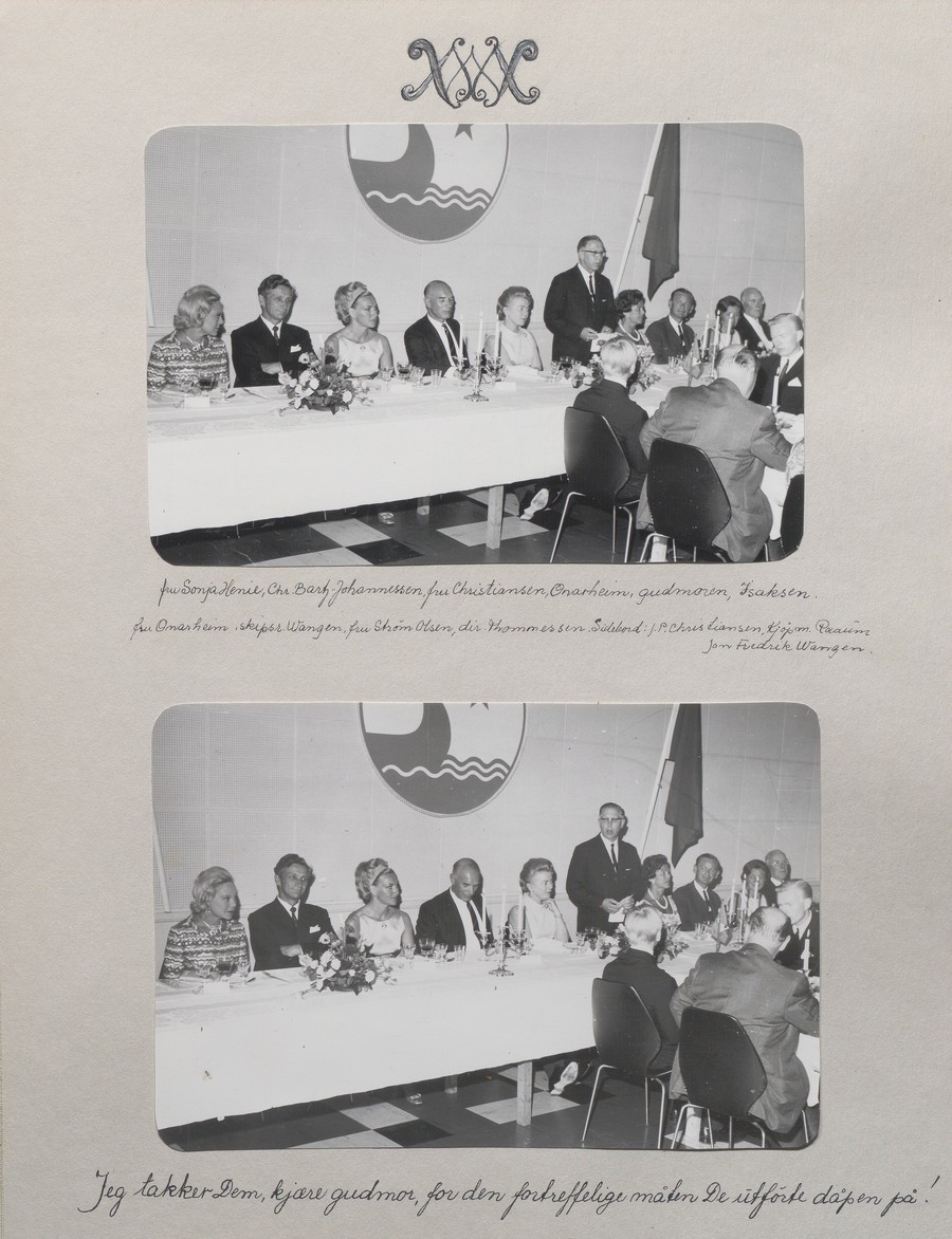 Fotoalbum fra skipsdåpen til M/T "Credo" 11. juli 1968 s. 19
