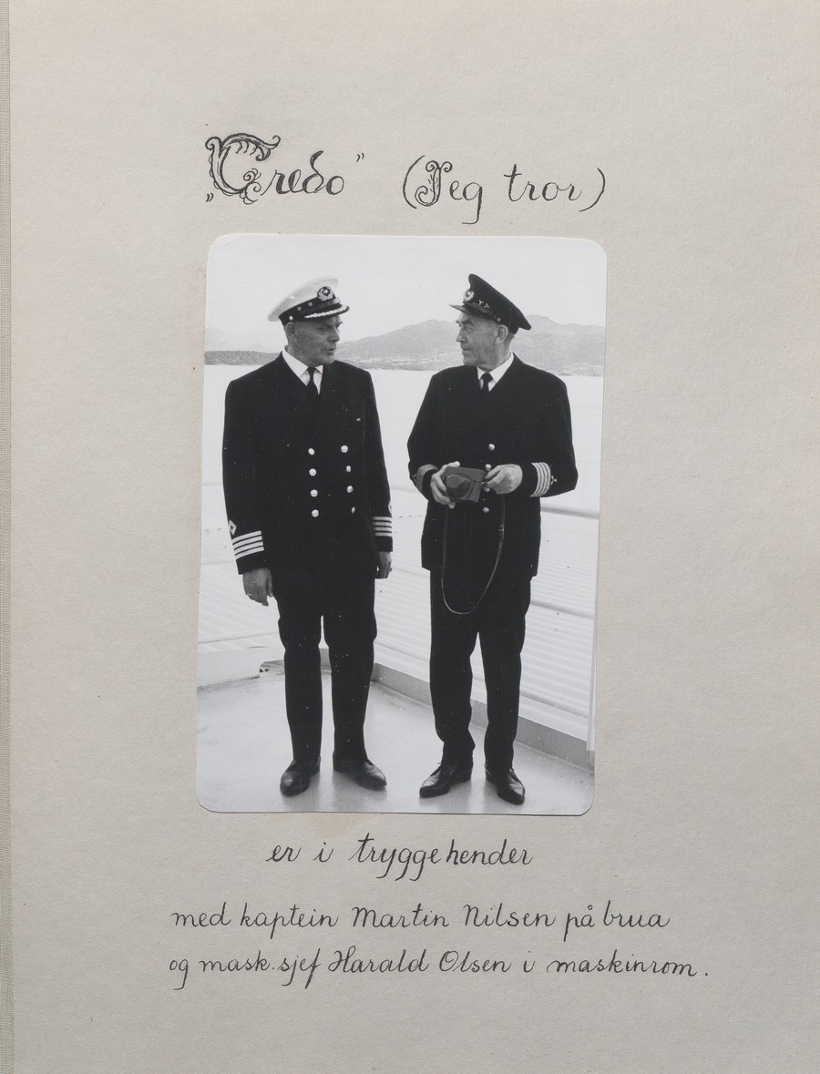 Fotoalbum fra skipsdåpen til M/T "Credo" 11. juli 1968 s. 24