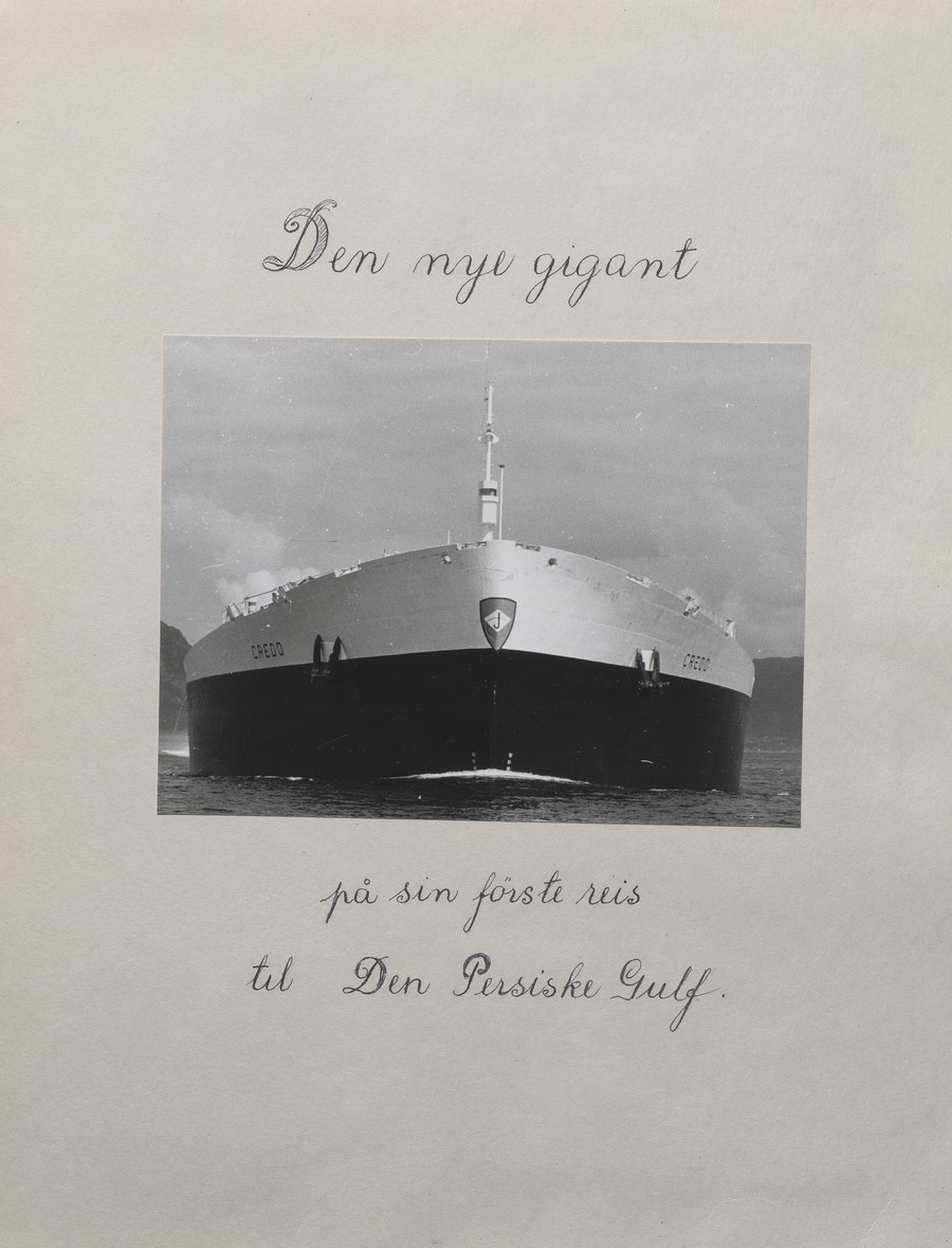 Fotoalbum fra skipsdåpen til M/T "Credo" 11. juli 1968 s. 25