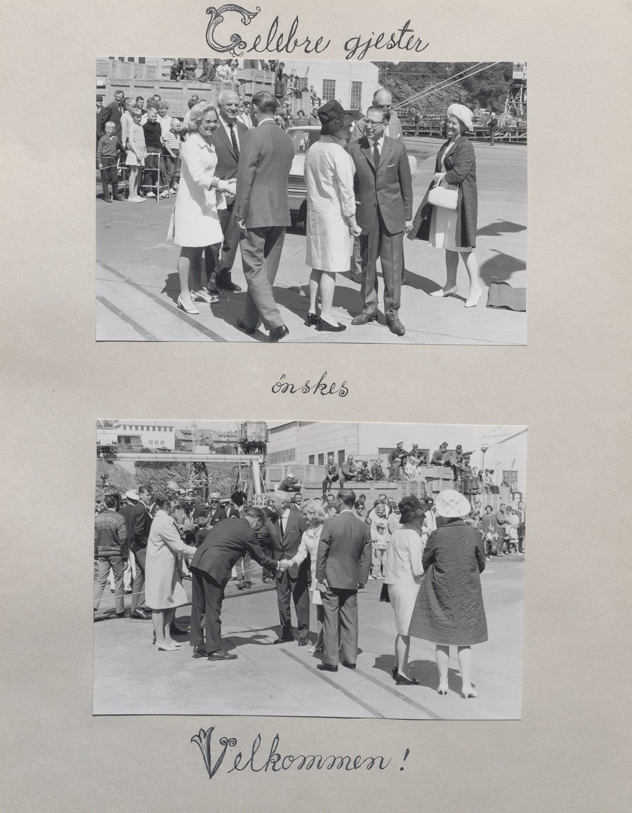 Fotoalbum fra skipsdåpen til M/T "Credo" 11. juli 1968 s. 5