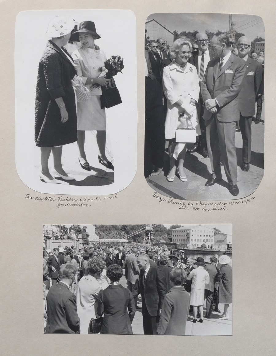 Fotoalbum fra skipsdåpen til M/T "Credo" 11. juli 1968 s. 6