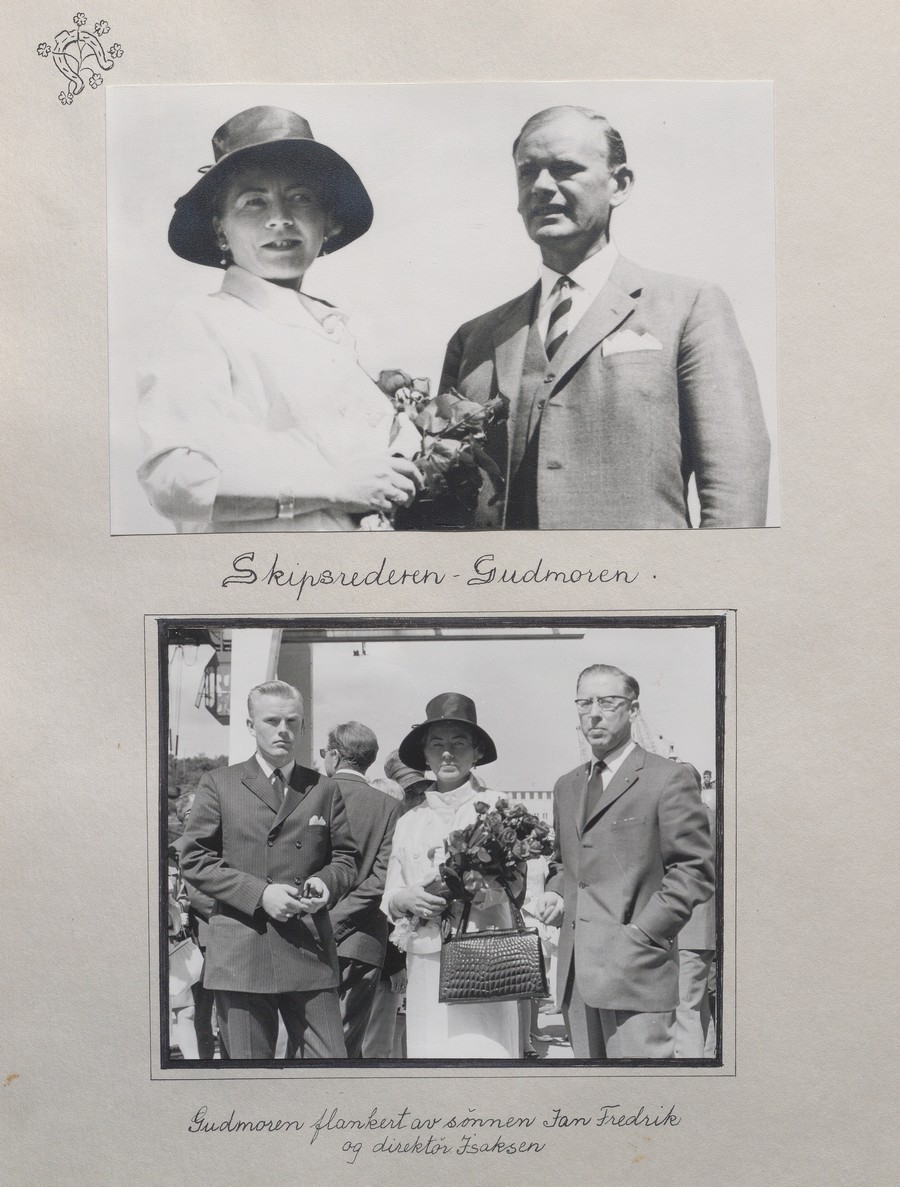 Fotoalbum fra skipsdåpen til M/T "Credo" 11. juli 1968 s. 7